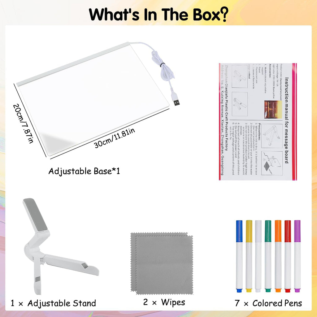 Glow Magic LED Drawing Board