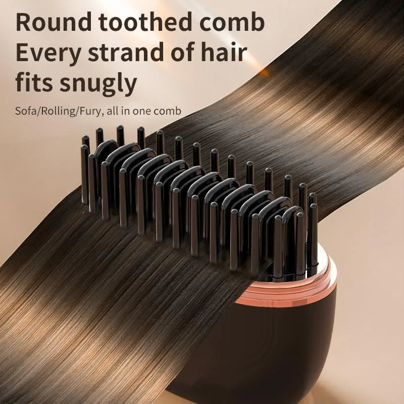 Style your hair anywhere in under 2 minutes – Rechargeable Portable Hair Styler