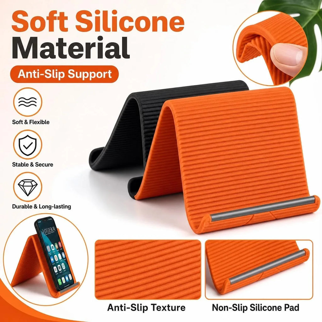 Bend Mate™ Hands-Free Phone Stand – Watch in Total Comfort