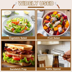 Premium Vegetable Peeler with Wooden Handle and Bottle