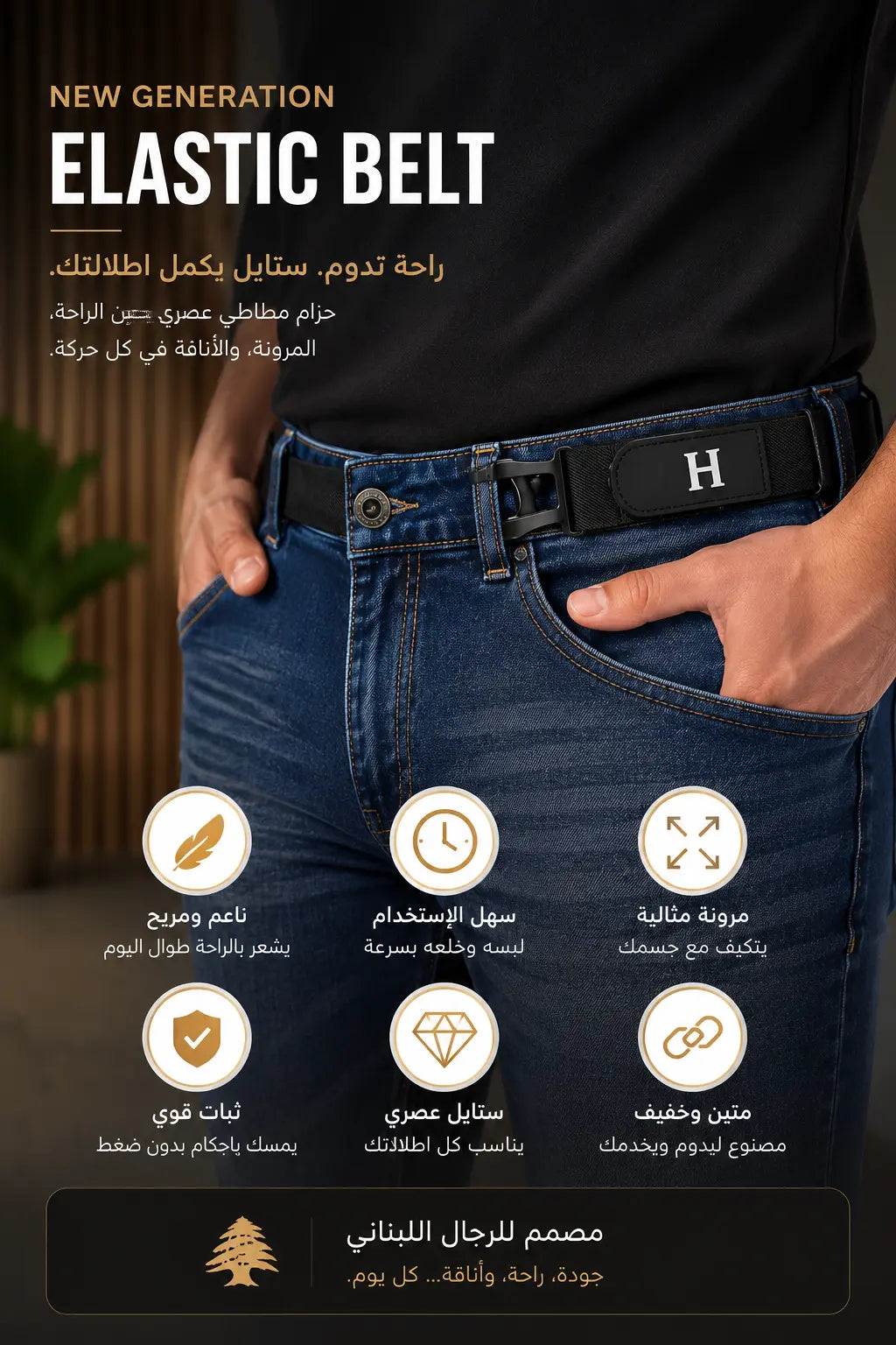 Belt Pro for Men – Pack of 2